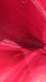 Chanel Matelasse Chain Red Lamb Skin Shoulder Bag - G0272