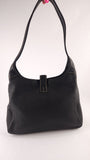 Salvatore Ferragamo Black Leather Shoulder Bag - 3372