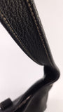 Salvatore Ferragamo Black Leather Shoulder Bag - 3372