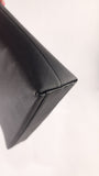 Salvatore Ferragamo Gancini Black Leather Shoulder Bag - 3373