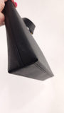 Salvatore Ferragamo Gancini Black Leather Shoulder Bag - 3373