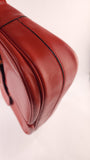 Celine Red Leather Shoulder Bag - 3370