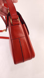 Celine Red Leather Shoulder Bag - 3370