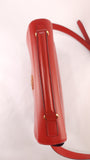Celine Red Leather Shoulder Bag - 3370