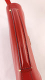 Celine Red Leather Shoulder Bag - 3370