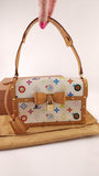 Louis Vuitton Monogram Multicolor White 'Eye Need You' Shoulder Bag - 3382