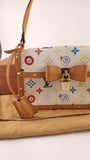 Louis Vuitton Monogram Multicolor White 'Eye Need You' Shoulder Bag - 3382