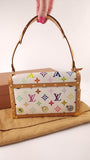 Louis Vuitton Monogram Multicolor White 'Eye Need You' Shoulder Bag - 3382