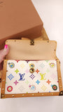 Louis Vuitton Monogram Multicolor White 'Eye Need You' Shoulder Bag - 3382