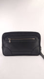 Louis Vuitton Black Leather Taiga Pouch - G0355
