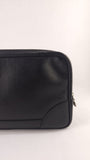 Louis Vuitton Black Leather Taiga Pouch - G0355