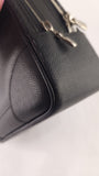 Louis Vuitton Black Leather Taiga Pouch - G0355