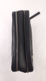 Louis Vuitton Black Leather Taiga Pouch - G0355