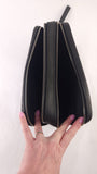 Louis Vuitton Black Leather Taiga Pouch - G0355