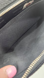 Louis Vuitton Black Leather Taiga Pouch - G0355