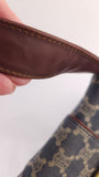 Celine Paris Macadam Denim Canvas Shoulder Bag - R0193