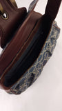 Celine Paris Macadam Denim Canvas Shoulder Bag - R0193