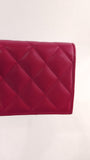 Chanel Pink Lambskin Compact Wallet - 3488