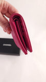 Chanel Pink Lambskin Compact Wallet - 3488