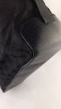 Gucci GG Black Canvas w/Leather Tote Bag - G0417