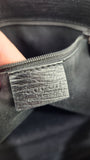 Gucci GG Black Canvas w/Leather Tote Bag - G0417