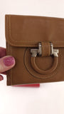Salvatore Ferragamo Tan Leather Compact Wallet - G0416