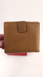 Salvatore Ferragamo Tan Leather Compact Wallet - G0416