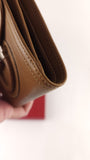 Salvatore Ferragamo Tan Leather Compact Wallet - G0416
