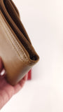 Salvatore Ferragamo Tan Leather Compact Wallet - G0416