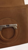 Salvatore Ferragamo Tan Leather Compact Wallet - G0416