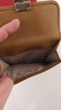 Salvatore Ferragamo Tan Leather Compact Wallet - G0416