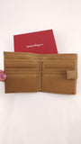 Salvatore Ferragamo Tan Leather Compact Wallet - G0416