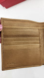 Salvatore Ferragamo Tan Leather Compact Wallet - G0416