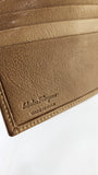 Salvatore Ferragamo Tan Leather Compact Wallet - G0416