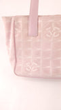 Chanel Pink Nylon Travel Line Small Hand Bag - G0437
