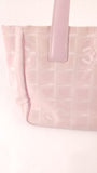 Chanel Pink Nylon Travel Line Small Hand Bag - G0437