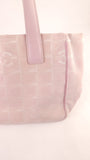 Chanel Pink Nylon Travel Line Small Hand Bag - G0437