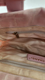 Chanel Pink Nylon Travel Line Small Hand Bag - G0437