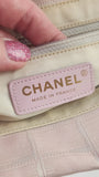 Chanel Pink Nylon Travel Line Small Hand Bag - G0437
