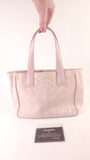 Chanel Pink Nylon Travel Line Small Hand Bag - G0437