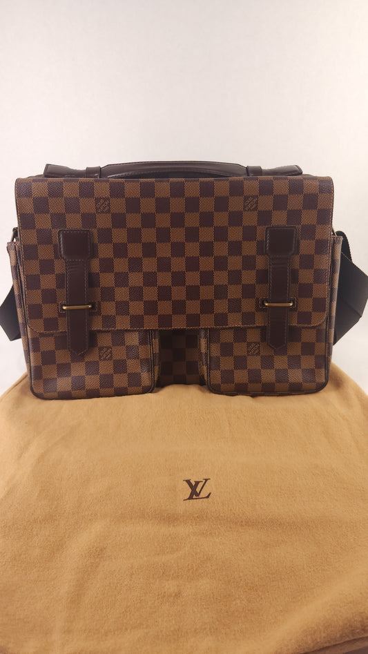 Louis Vuitton Damier Ebene Messenger Bag - G0401