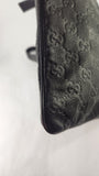 Gucci GG Brown Leather Messenger Bag - G0402