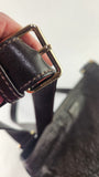 Gucci GG Brown Leather Messenger Bag - G0402