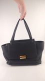 Salvatore Ferragamo Black Leather Shoulder Bag - G0397