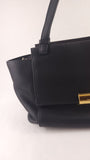 Salvatore Ferragamo Black Leather Shoulder Bag - G0397