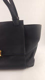 Salvatore Ferragamo Black Leather Shoulder Bag - G0397