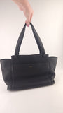Salvatore Ferragamo Black Leather Shoulder Bag - G0397