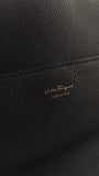 Salvatore Ferragamo Black Leather Shoulder Bag - G0397