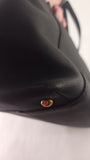 Salvatore Ferragamo Black Leather Shoulder Bag - G0397