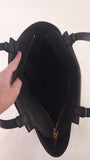 Salvatore Ferragamo Black Leather Shoulder Bag - G0397